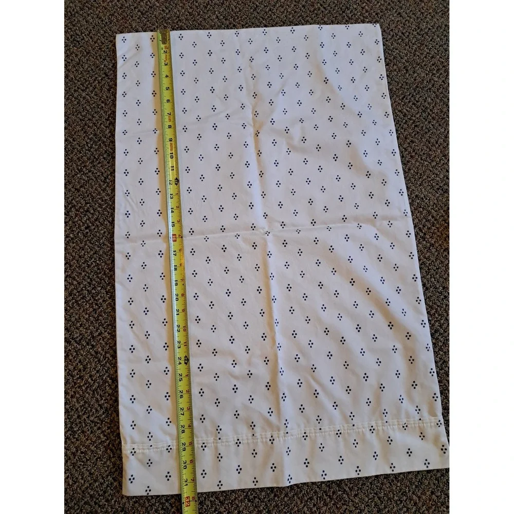 Threshold Queen Cotton Sheet Set Fitted Sheet Pillowcase Deep Pocket White NWOT